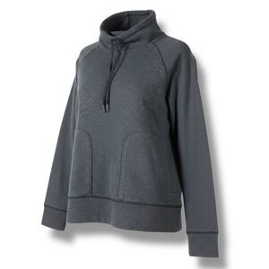 T by Alexander Wang‎ Funnel Neck Pullover Sweatshirt Gray Women's